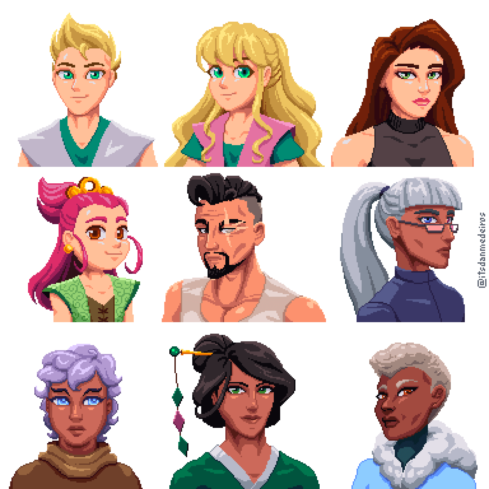 Miscellaneous portraits